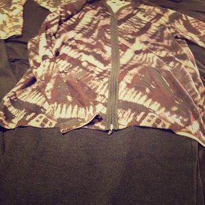 SALE!!!! St. John knit grey multi jacket Xl.